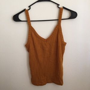 Ribbed AEO Tank Top - M